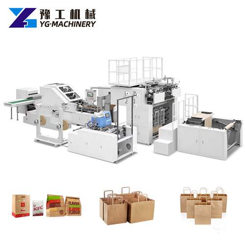 fully automatic kraft ppaer bag making machine