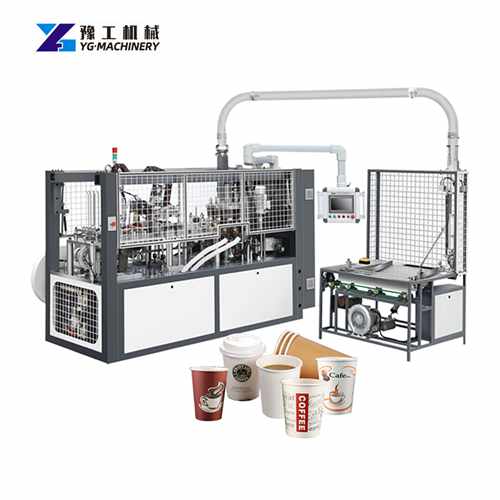 Paper up forming machine