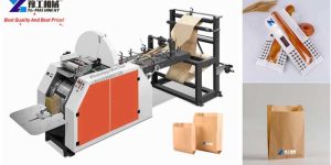 v bottom paper bag making machine