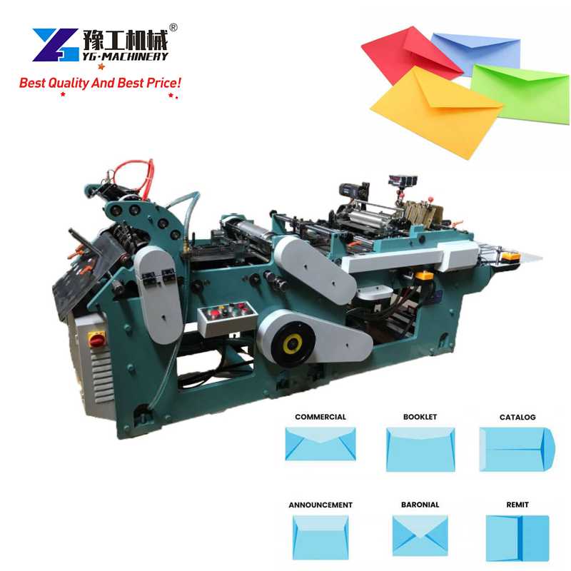 fully automatic paper envelope making machine