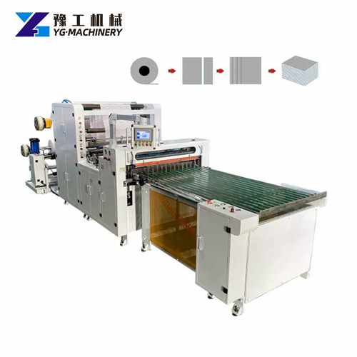 hamburger sandwich paper cutting machine