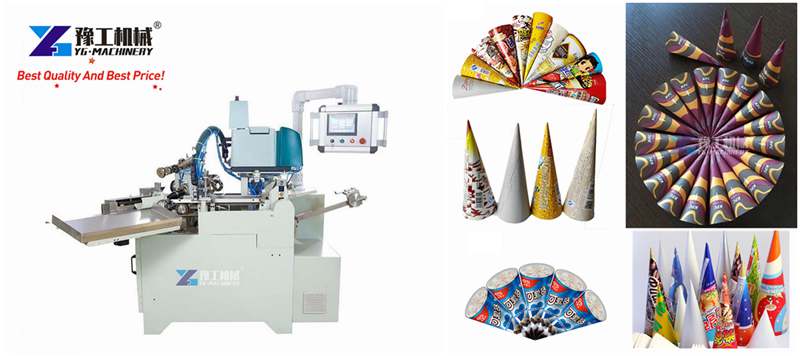 ice cream paper cone making machine for sale