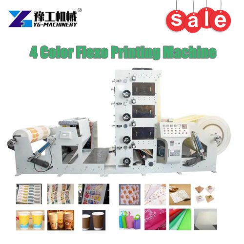 4 Colors Flexo Printing Machine