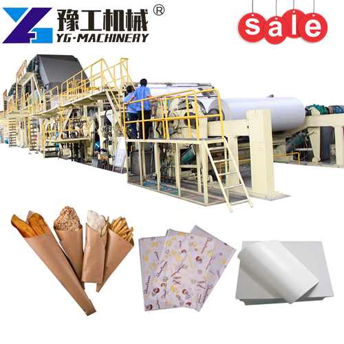 Coated paper machine