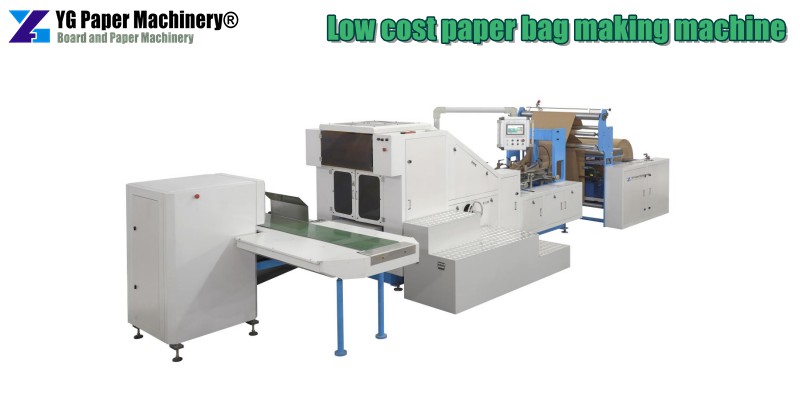 square bottom kraft paper bag making machine