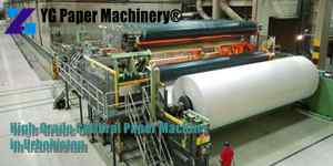 High-Grade Cultural Paper Machine in Uzbekistan