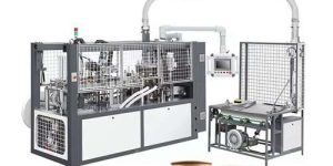 Paper cup machine for producing paper cup