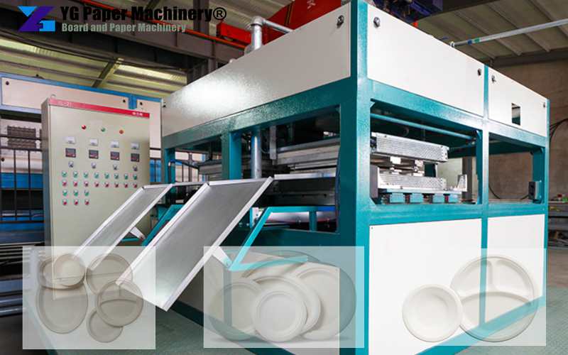 pulp molding tableware machine