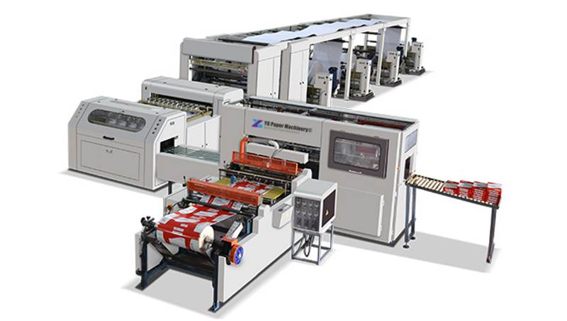 a4 paper cutting packing machine