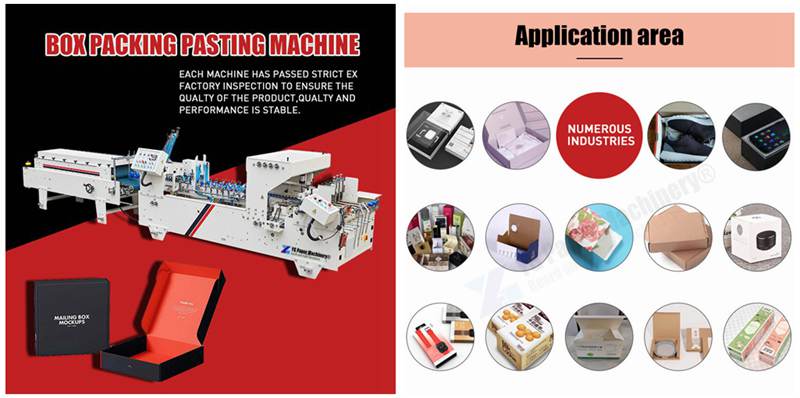 carton folder gluer machine