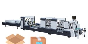 corrugated folder gluer machine