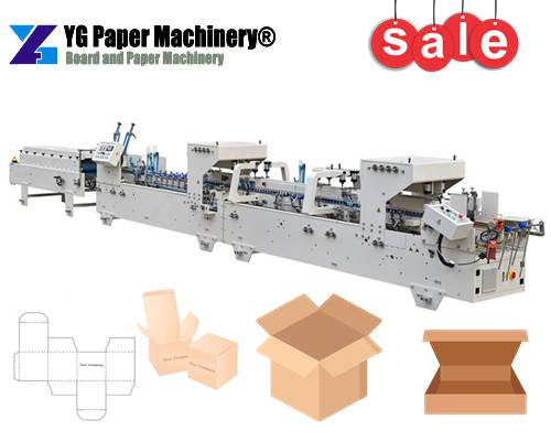 folder gluer machine for paper box