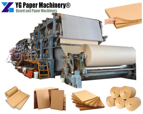 kraft board paper making machine