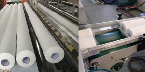 toilet roll manufacturing machine
