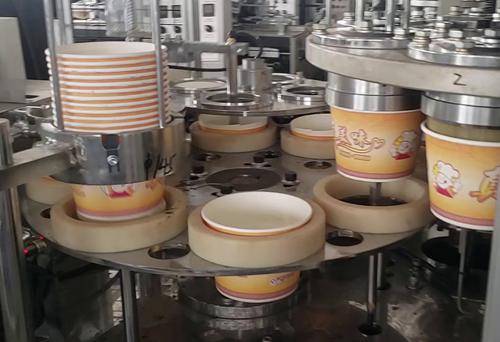 35 oz disposable paper bowl making machine