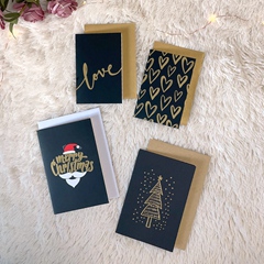 Hot stamping greeting cards