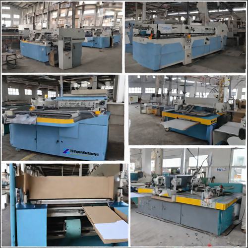 Die cutting machine for corrugated boxes 