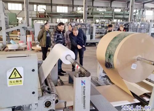 Turkey clients visit our factory