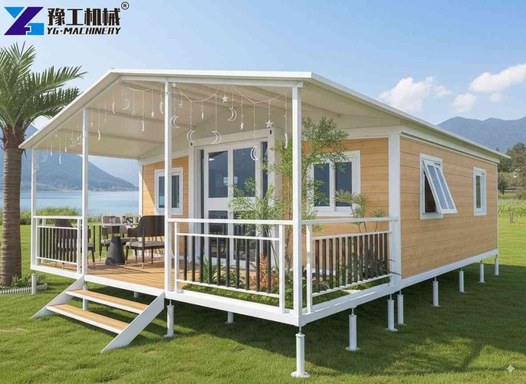 mobile expandable prefab house factory