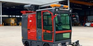 Dust Control Electric Sweeper