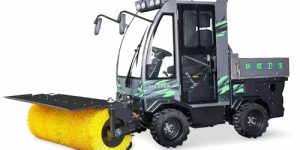 commercial snow plow truck