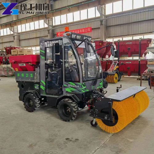 enclosed cab snow plow