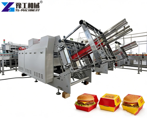 burger box making machine for sale