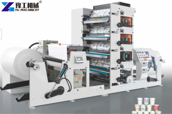 flexo printing machine for paper cup for sale