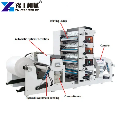 Stack Flexo Printing Machine