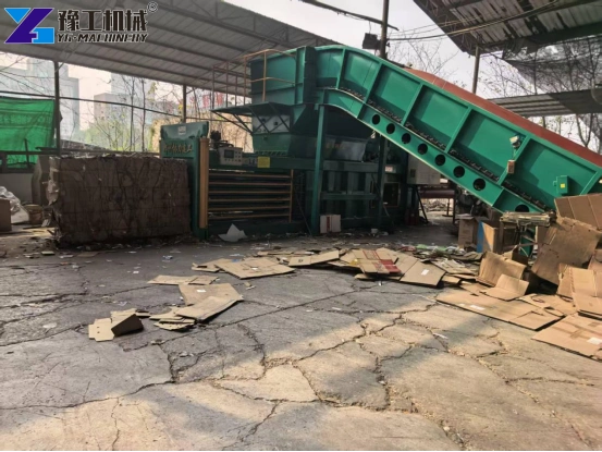 automatic horizontal baler