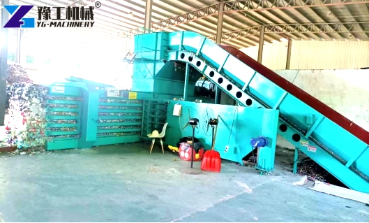 horizontal cardboard baler for sale