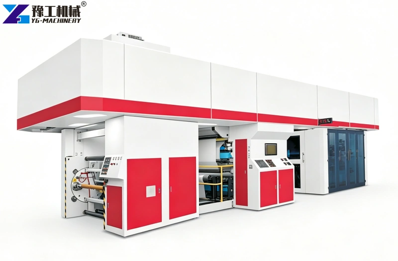 series servo and sleeve type flexographicprinting machine